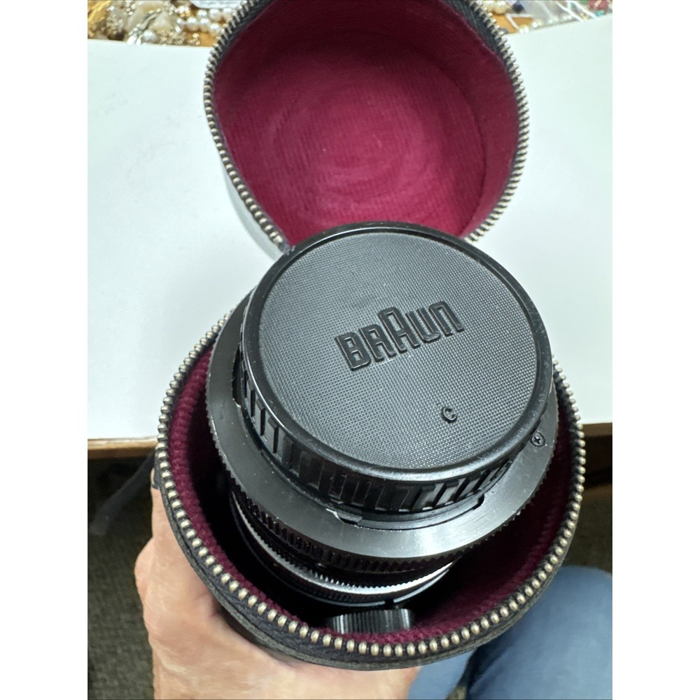 Braun Auto Tele Zoom 1:3.5  80-200mm‎ JCII12 Used With Case